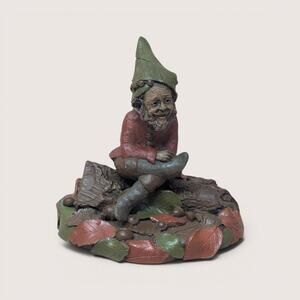 1995 Tom Clark Padre Gnome Figurine Signed 2-Piece Set